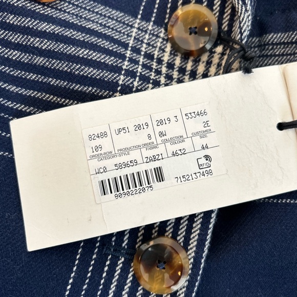 Gucci Nacy Plaid Print Blazer Jacket 2019 Runway Collection Size Large NWT - Picture 4 of 8